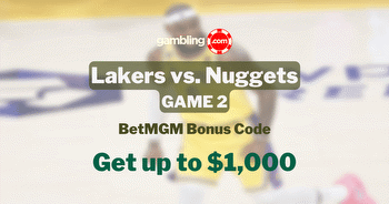 $1,000 BetMGM Bonus for Lakers vs. Nuggets Best NBA Bets