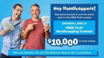 $10k up for grabs in free handicapping contest