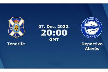 Tenerife vs Alavés Prediction, Head-To-Head, Live Stream Time, Date, Lineup, Betting Tips, Where To Watch Live Spanish LaLiga 2 Today Match Details