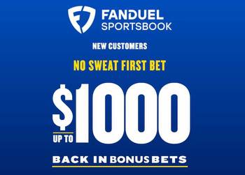 $1K No Sweat Bet for Monday Night NBA with FanDuel Promo Code