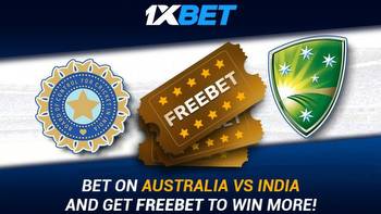 1xBet Launches Exciting Promotion For Australia Tour Of India