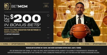 $200 BetMGM North Carolina promo expires in 3 days