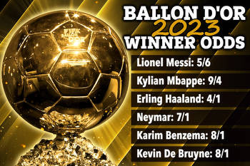 2023 Ballon d'Or: Messi odds on to win eighth title ahead of Mbappe and Haaland