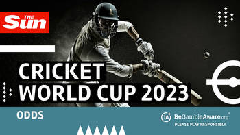 2023 Cricket World Cup betting odds