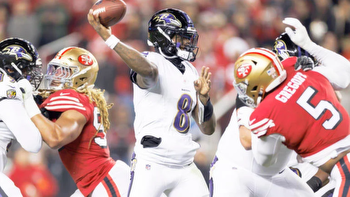 2024 Super Bowl odds entering divisional round: 49ers, Ravens among betting favorites; Chiefs lurking