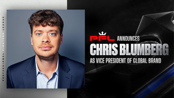 PROFESSIONAL FIGHTERS LEAGUE APPOINTS AWARD-WINNING COMBAT SPORTS & MEDIA EXECUTIVE CHRIS BLUMBERG AS VICE PRESIDENT OF GLOBAL BRAND