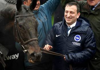 Tony Bloom to cheer on his champion racehorse at Cheltenham before helicopter trip back to Brighton for big FA Cup clash