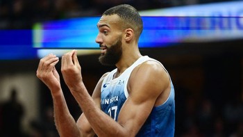 Rudy Gobert: Minnesota Timberwolves center appears to make money gesture at official after controversial call; suggests betting problem in NBA