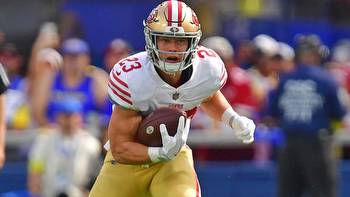 49ers vs. Giants props, odds, best bets, AI predictions, TNF picks: Christian McCaffrey goes over 78.5 yards