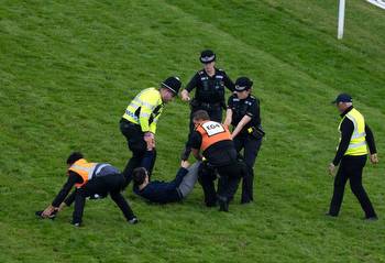 Animal Rising protester who ran on to the track in the Derby spared jail after pleading guilty to public nuisance charges