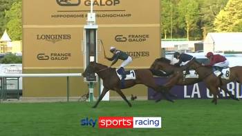 Grand Prix de Paris: Feed The Flame flies home to beat Adelaide River and Soul Sister to Group One title at ParisLongchamp