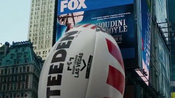 NRL goes global with Times Square takeover and plans to purchase the English Super League competition and take more games to the United States