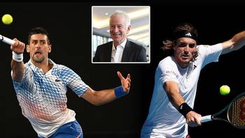 John McEnroe picks Novak Djokovic over Stefanos Tsitsipas for Australian Open title, says Greek winning would be "great" for tennis nonetheless