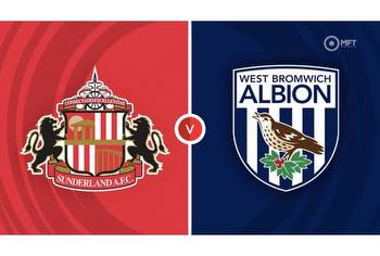Sunderland vs West Brom Prediction, Head-To-Head, Live Stream Time, Date, Lineup, Betting Tips, Where To Watch Live English League Championship Today Match Details