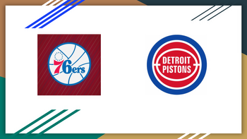 76ers vs Pistons Prediction and Odds