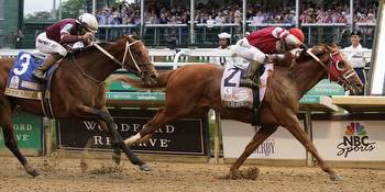 80-1 long-shot Rich Strike crosses finish line first in Kentucky Derby