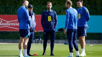 Glum England boss Gareth Southgate takes training as goal-shy Three Lions face Germany in final World Cup warm-up clash