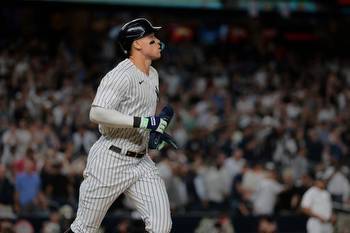 Aaron Judge home run record odds tonight for Yankees vs. Red Sox
