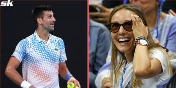Novak Djokovic's wife Jelena reacts to Serbian's 'secret gesture' about impending Australian Open heroics after Adelaide International 1 triumph
