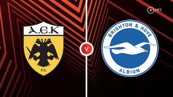 AEK Athens vs Brighton and Hove Albion Prediction and Betting Tips