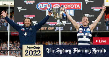 AFL grand final 2022 LIVE updates: Geelong Cats v Sydney Swans results, scores, teams, time, fixtures, teams, tickets, odds