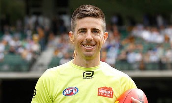 AFL umpire arrested over Brownlow Medal betting scandal makes a shock return to football