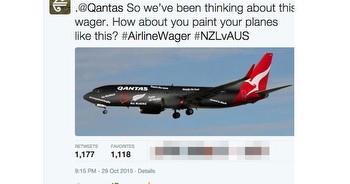 Air New Zealand taunt Australian rivals Qantas with Twitter wager over Rugby World Cup final