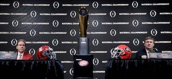 Alabama and Georgia National Championship odds comparison and up to $4,650 in sportsbook promo codes
