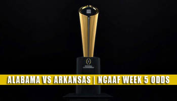 Alabama vs Arkansas Predictions, Picks, Odds