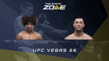 Alex Caceres vs Julian Erosa at UFC Vegas 66