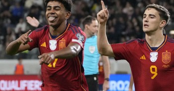 Already qualified Spain wins at Cyprus to stay 1st in its Euro 2024 qualifying group