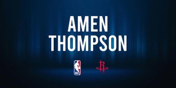 Amen Thompson NBA Preview vs. the Hawks
