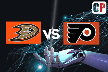 Anaheim Ducks at Philadelphia Flyers AI NHL Prediction 102823