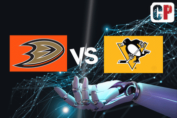 Anaheim Ducks at Pittsburgh Penguins AI NHL Prediction 103023