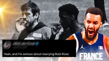 "And I'm serious about marrying Rubi Rose": Fans mercilessly mock Rudy Gobert's efforts to become a 3-point threat