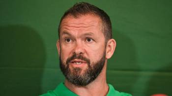 Andy Farrell announces 33-man Ireland squad for 2023 Rugby World Cup