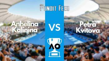 Anhelina Kalinina vs Petra Kvitova Prediction and Odds: Australian Open