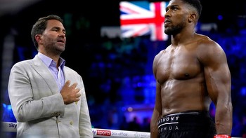 Anthony Joshua offered shock fight with Brit rival as Deontay Wilder fight on the verge of collapse