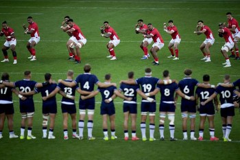 AP PHOTOS: Rugby World Cup reaches the halfway stage and Ireland confirms its status as favorite