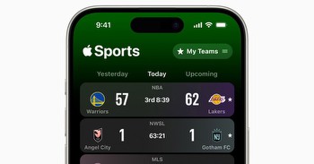 Apple launches Apple Sports app with scores and betting odds