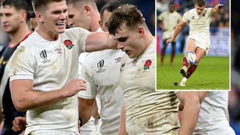 Argentina 23 England 26: Owen Farrell breaks Rugby World Cup record as Red Rose pip rivals in third-place play-off