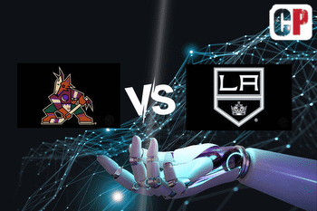Arizona Coyotes at Los Angeles Kings AI NHL Prediction 102423