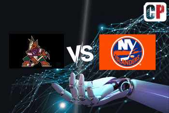 Arizona Coyotes at New York Islanders AI NHL Prediction 101723