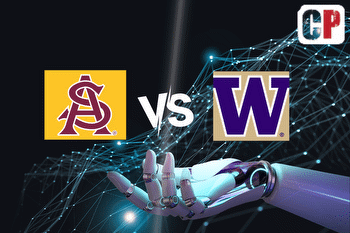 Arizona State Sun Devils at Washington Huskies AI NCAA Prediction 102123