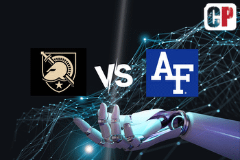 Army Black Knights at Air Force Falcons AI NCAA Prediction 11423