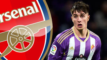 Arsenal 'join Newcastle in Ivan Fresneda transfer race' after Real Valladolid right-back's breakout season in LaLiga