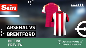 Arsenal vs Brentford betting preview: odds and predictions