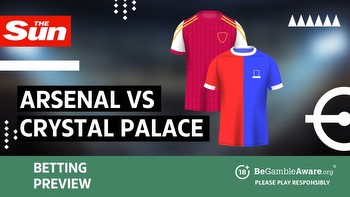Arsenal vs Crystal Palace betting preview: Odds, best bets, tips and predictions for Premier League clash