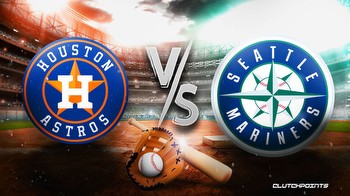 Astros-Mariners prediction, odds, pick, how to watch