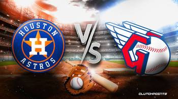 Astros vs. Guardians prediction, odds, pick, how to watch